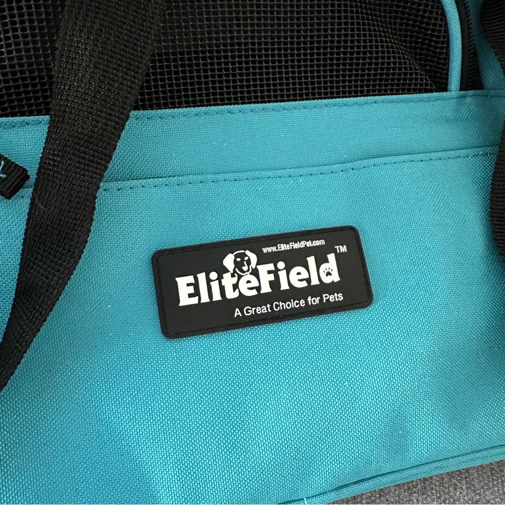 ELITE FIELD Soft Sided Pet Carrier Sky Blue - Picture 10 of 15